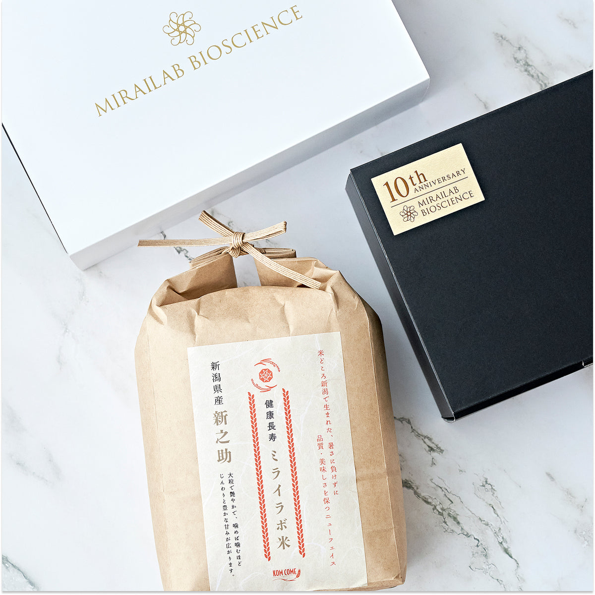 健康長寿ミライラボ米 KOM COME 新潟県産 新之助