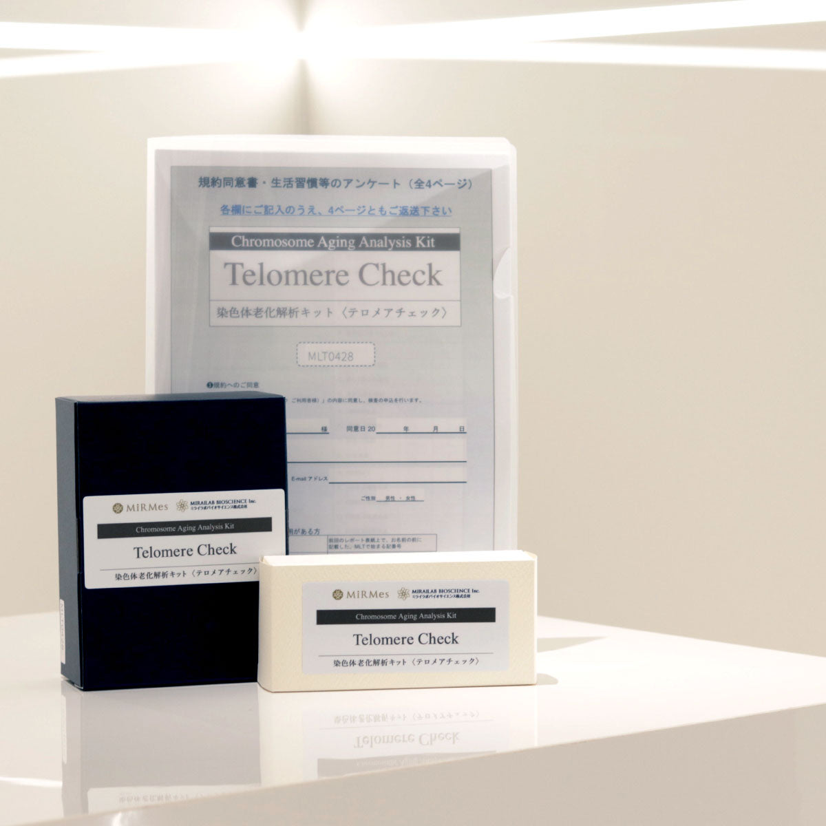 MiRMes 染色体老化分析试剂盒 <Telomere Check>。