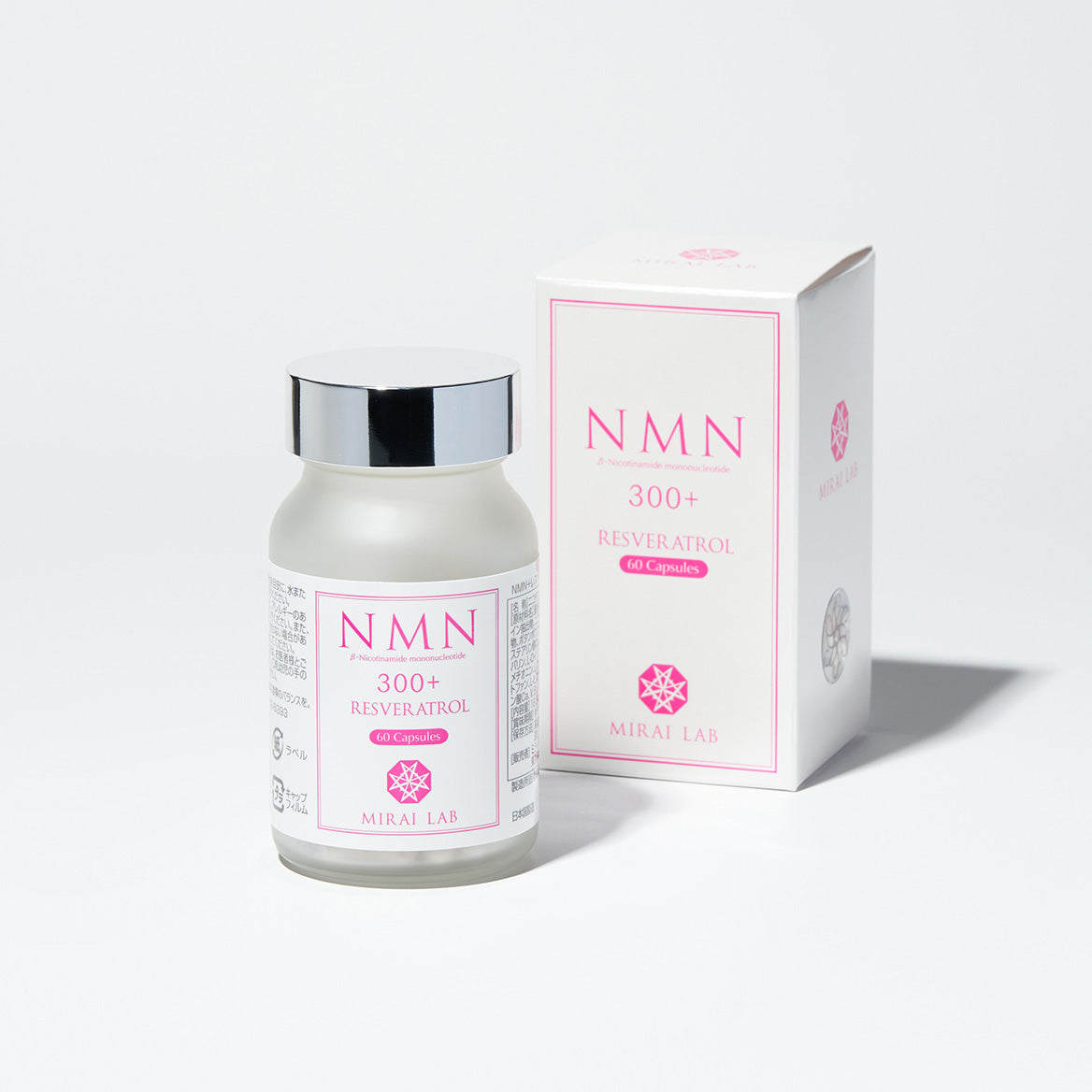 【定期購入】NMN + レスベラトロール プラス ( 60 カプセル )