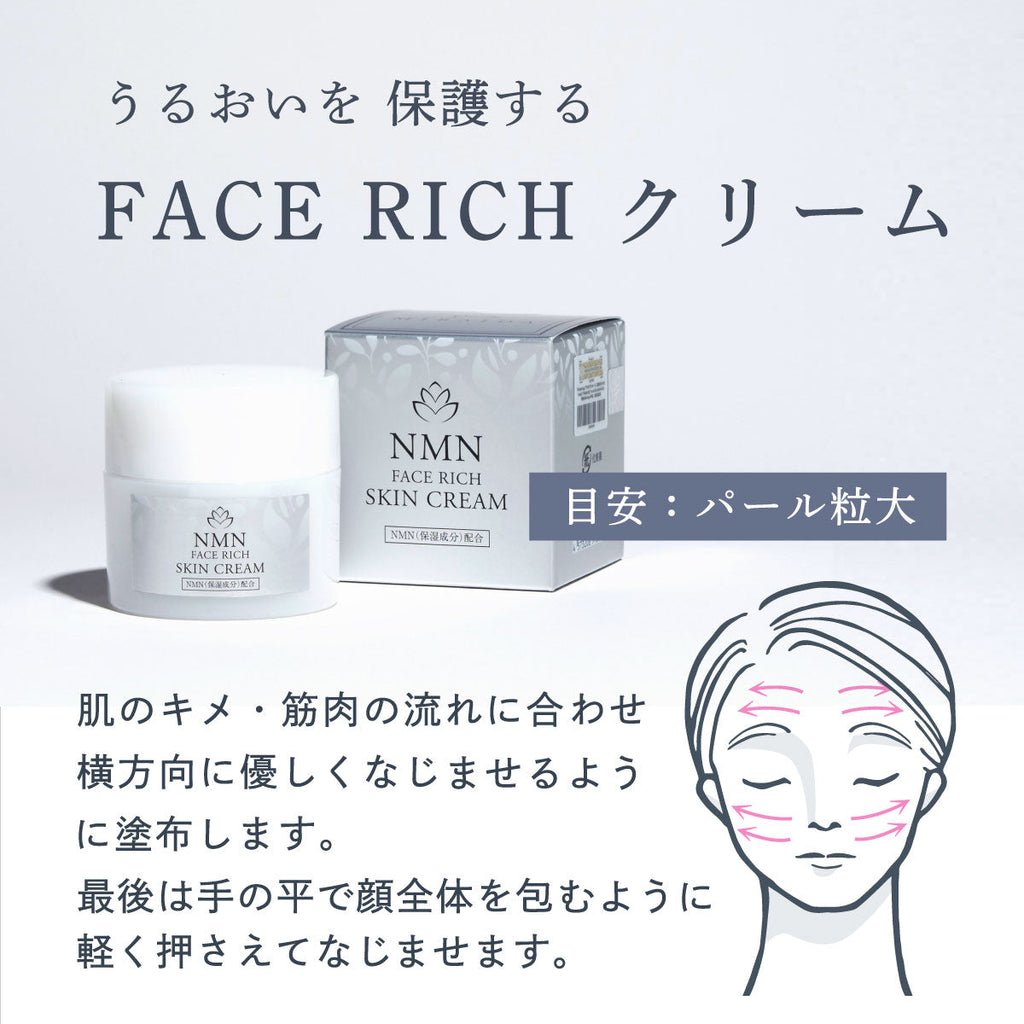 Face Rich Skin Care Set (Skin Water, Skin Essence, Skin Cream)