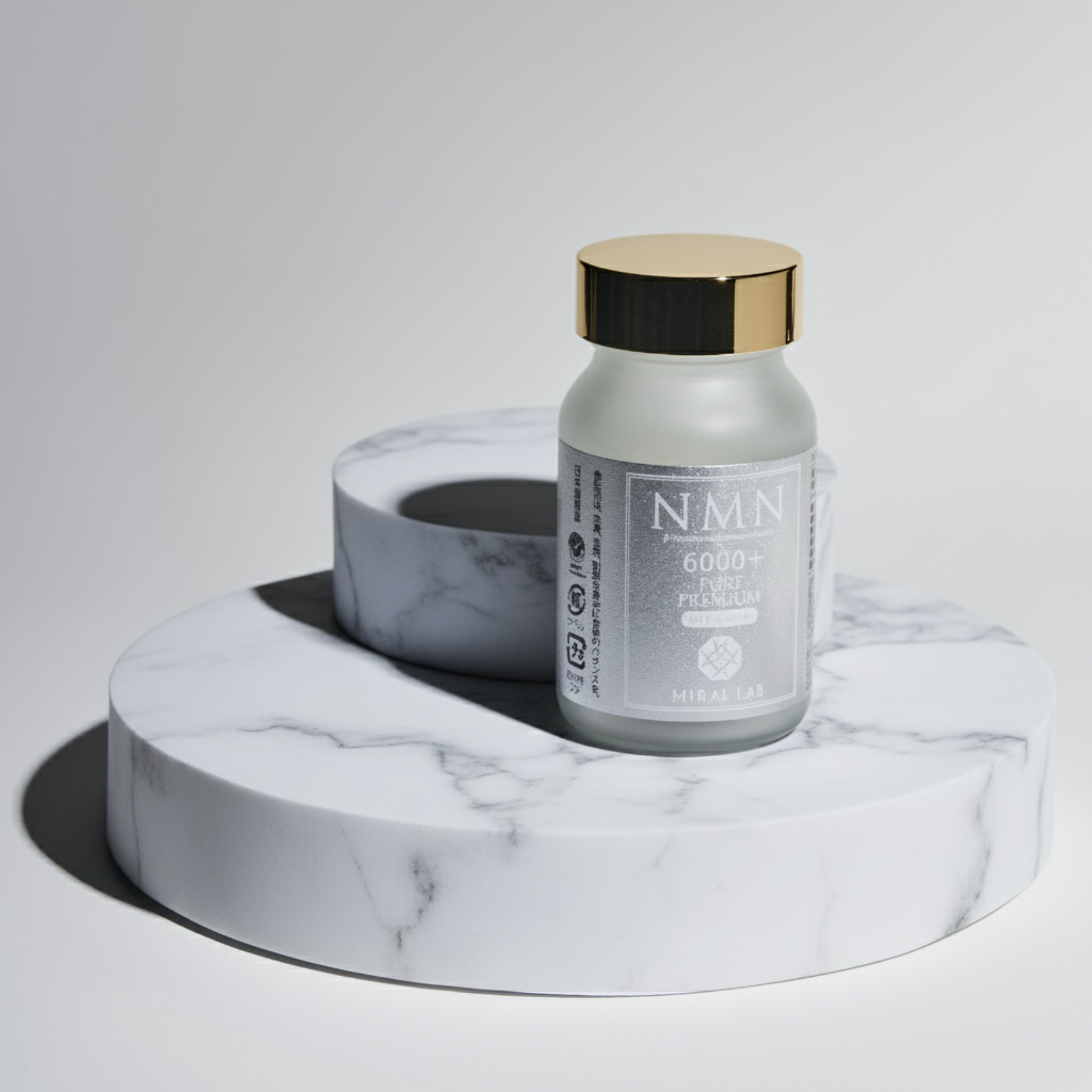 BiJaJo make NMN+クリアパック 新品未使用 NMN ピュア PREMIUM 6000 プラス NMN Pure（サプリ）｜【ミライラボ