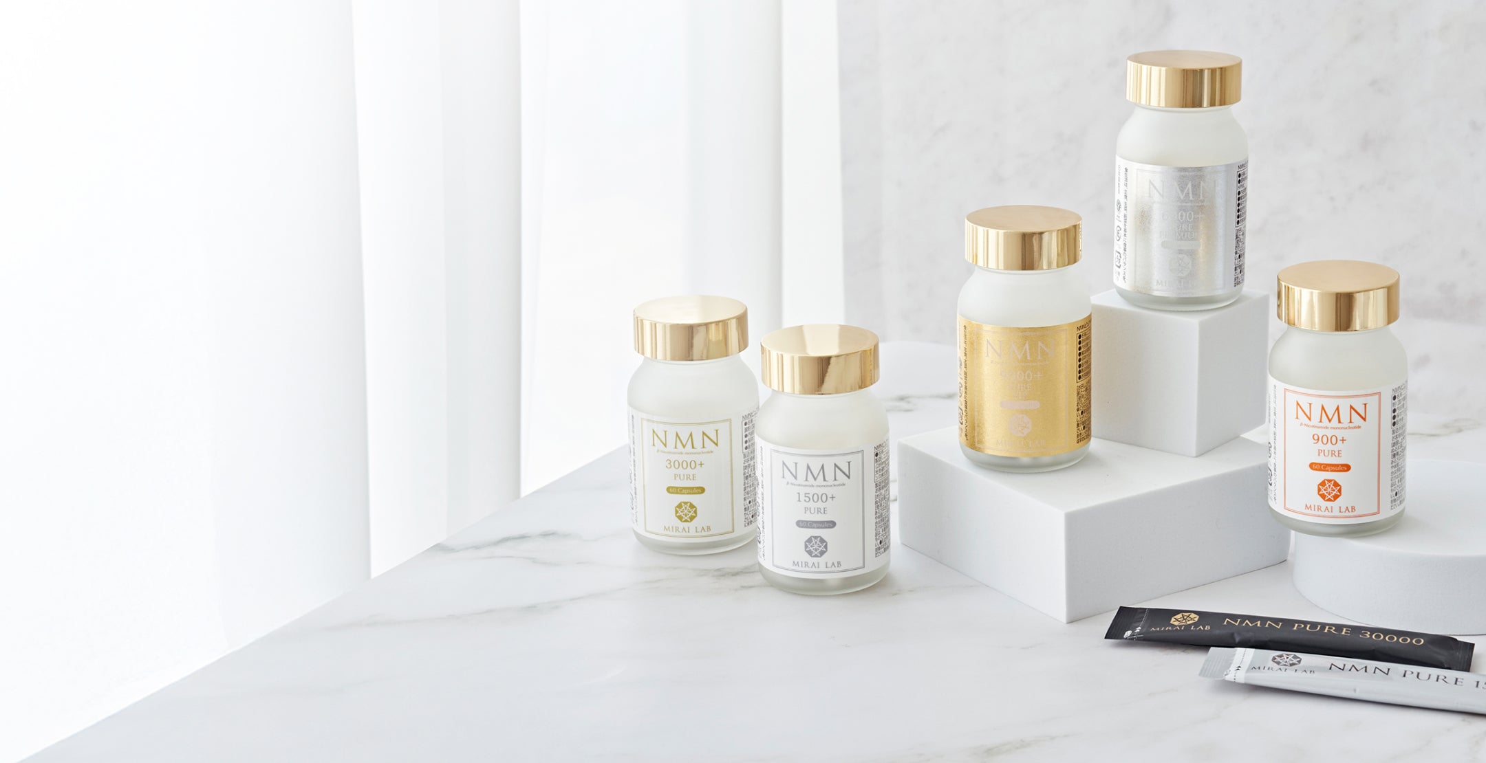 Perfect β type NMNPURE® Series｜NMN Supplements｜Mirai Lab